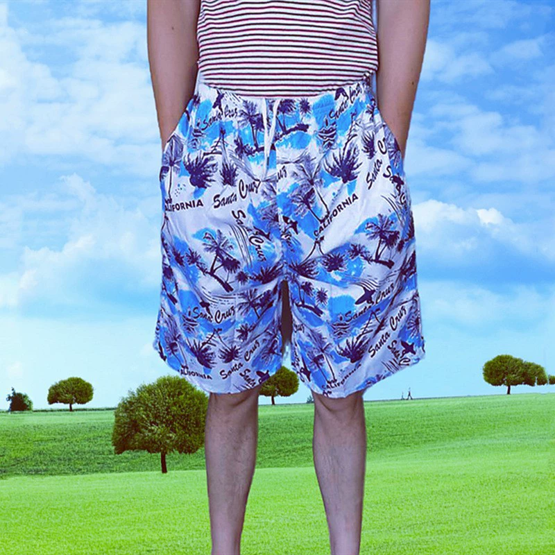 Мужские летние пляжные шорты оптом: повседневные, для серфинга, в гавайском стиле, с принтом, быстросохнущие, для дрифтинга, модные