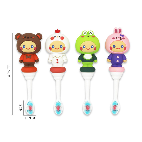 Toothbrush for children special soft bristles wholesale cartoon cute creative ten thousand hair toothbrush 2-10 years old baby toothbrush