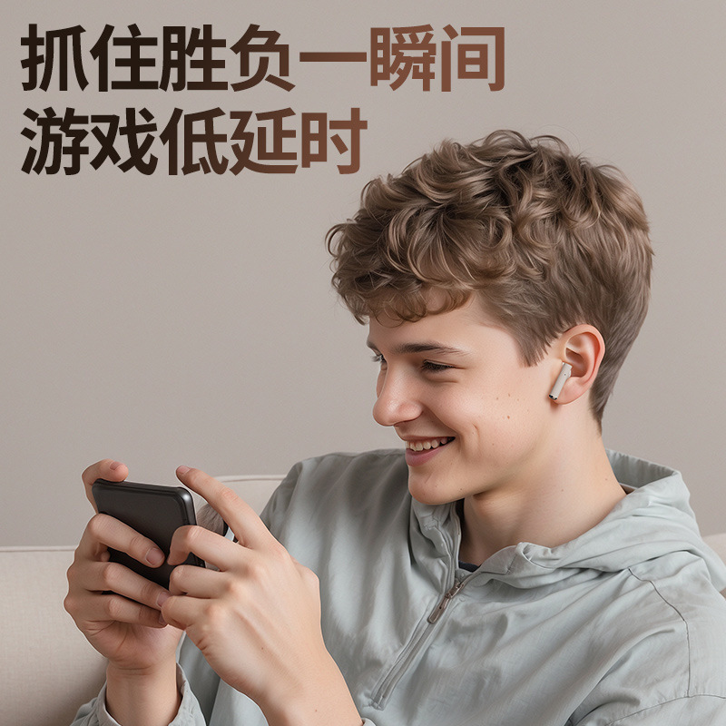 【大特価】Q86 Bluetoothイヤホン ゲーミング 新型 ワイヤレス ノイズキャンセリング 高級 セミインイヤー スポーツ ランニング 超長時間|undefined
