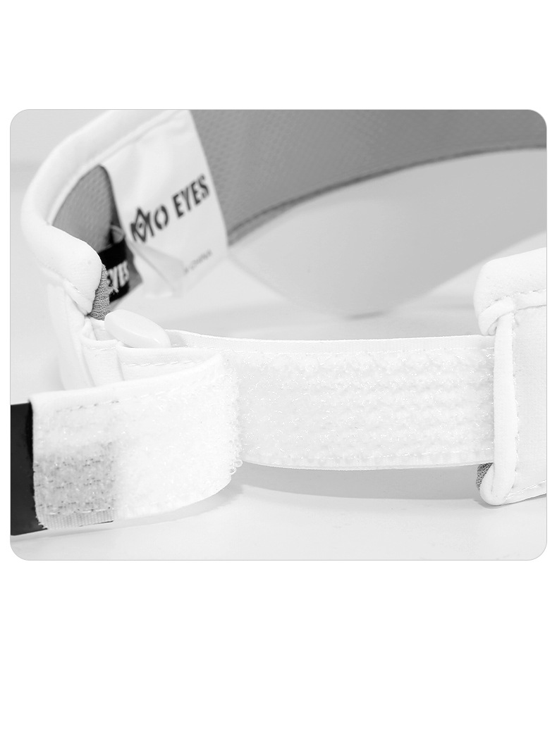 Mũ golf nữ không đầu Moeyes Magic Eye phối màu tương phản, dây hút mồ hôi chống nắng — M23MZ003-Đen Trắng, M23MZ003-Trắng Đen, M23MZ004-màu trắng, M23MZ005-màu trắng chi tiết 36