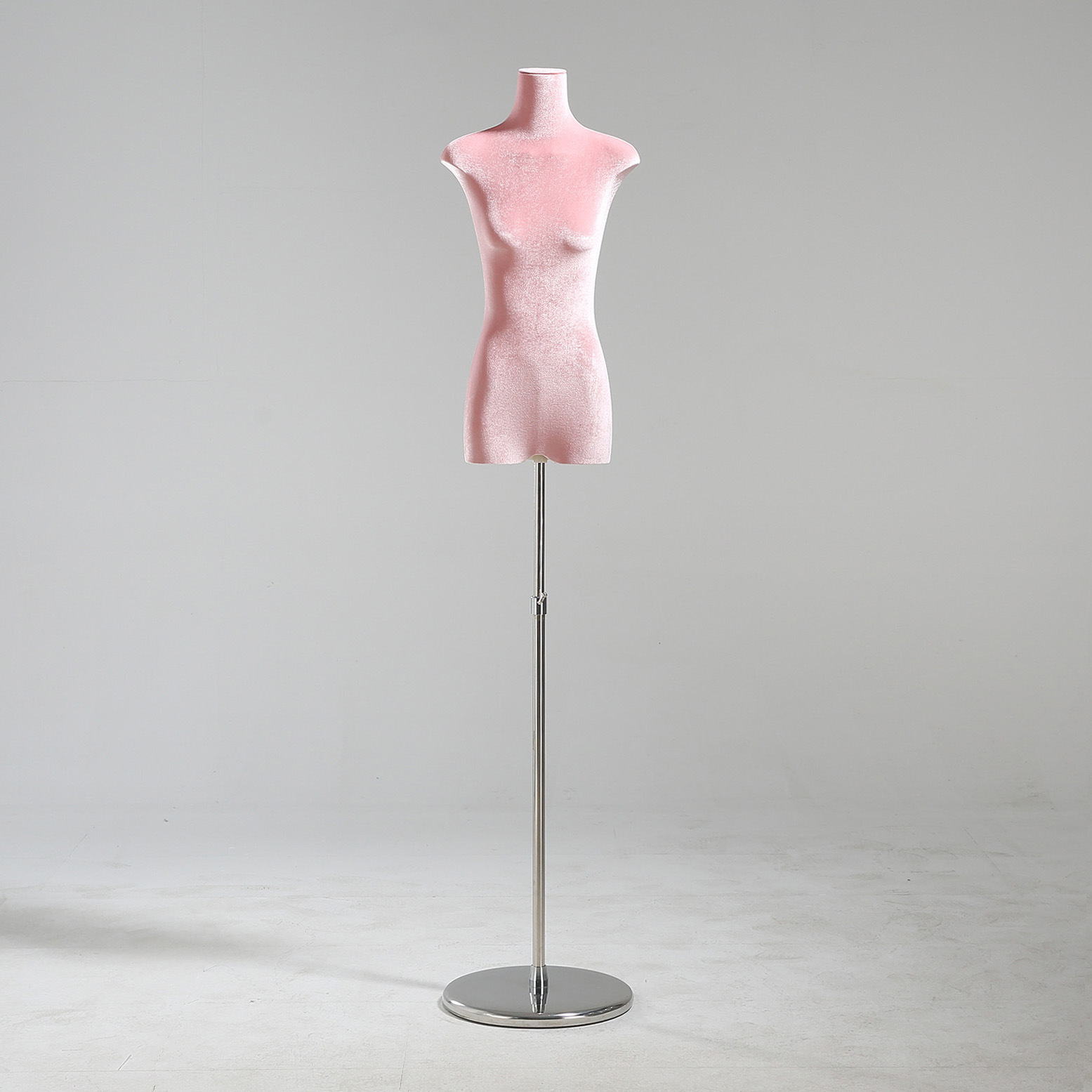 Modelo de tienda de ropa estante de exhibición de terciopelo pecho plano cuerpo plano ropa de mujer modelo de busto accesorios ventana estante modelo de plataforma image 44