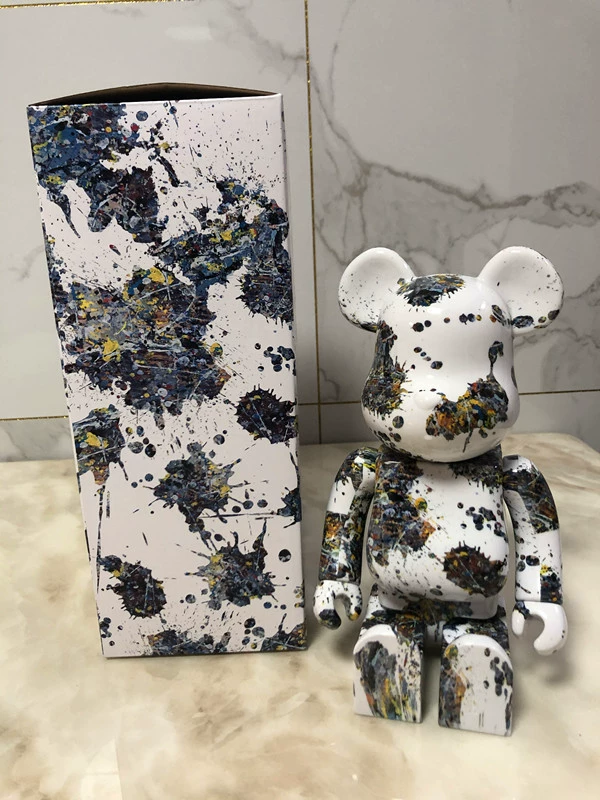 Bearbrick агрессивный медведь пустая гора 2G сустав агрессивный медведь подвергся электрохимической обработке суставы, полярный медведь 400% цветная коробка