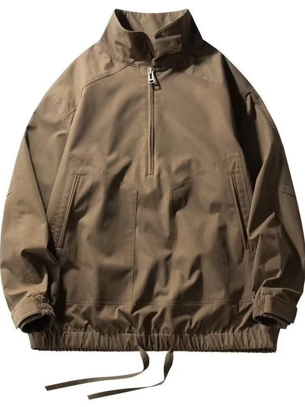 Chaqueta funcional retro americana para hombres, marca de moda de primavera y otoño, chaqueta de trabajo japonesa suelta, chaqueta de pareja, marea