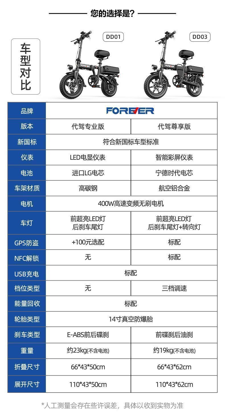 Special Folding Electric Vehicle for Driving, Ultra-Light Small Aluminum Alloy Lithium Battery, New National Standard Electric Vehicle for Driving