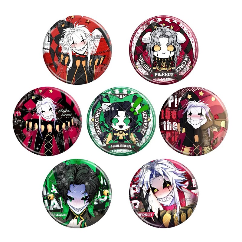 Geeky Circus Merchandise Laser Badge Collectibles