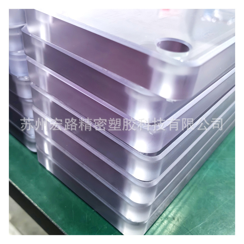 8mm10mm12mm聚碳酸酯板透明PC耐力板视窗雕刻打孔加工光滑无毛刺