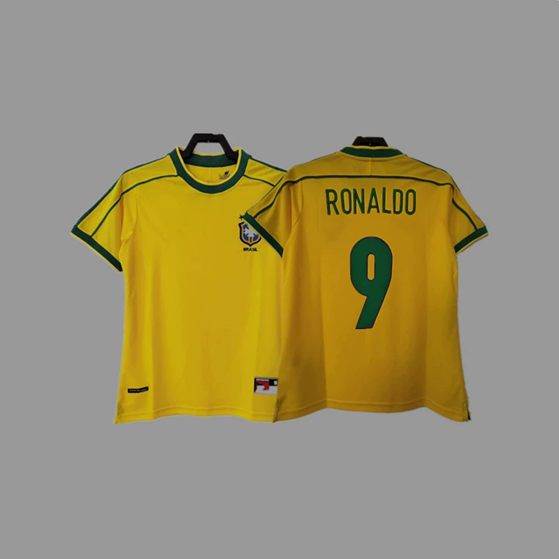 Ретро футбольные формы Boca Carlos Need Ronaldo Bajo Beckham Zidane Maldini AC Ronaldo майка