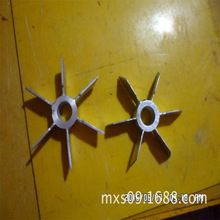 厂家进口风叶改制成铝风叶内径20-30  外径150的翅形铝风叶