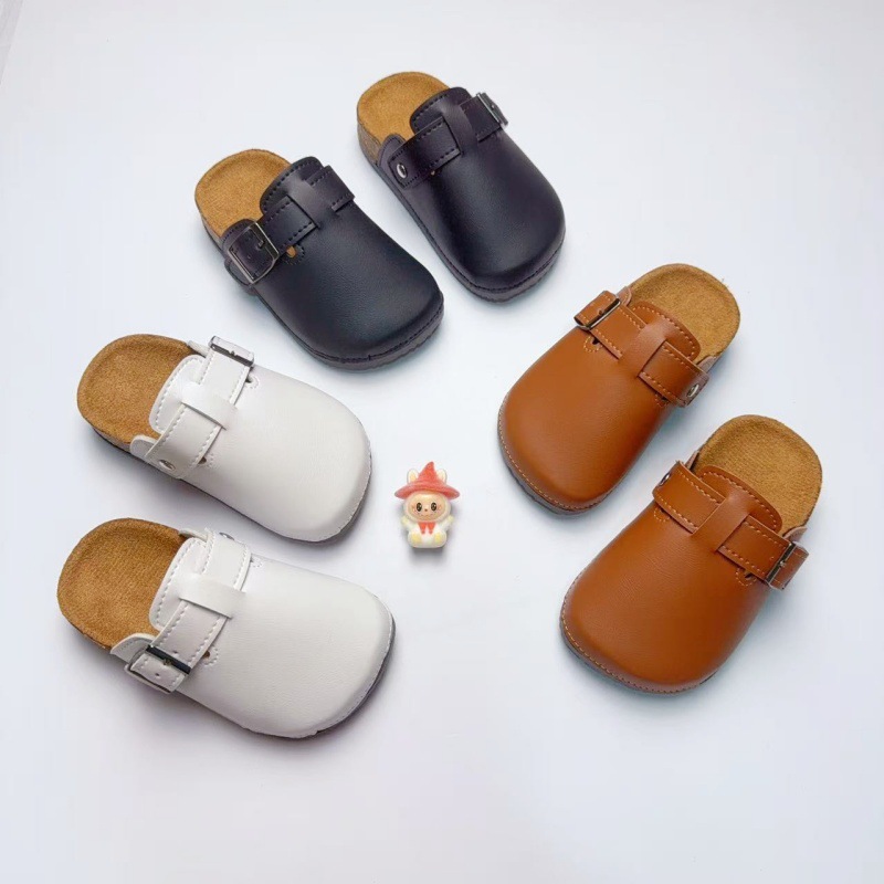 Baotou Boken 2025 New Autum Shoes for Boys and Girls, Sandals That Can Be Worn Indoors and Outdoors, Fashionable and Versatile Sandals and Slippers