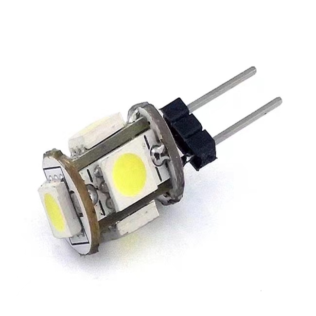 G4 Led Light 5050 Bulb for Width Indicator Light, License Plate Light, Decorative Indoor Light, Chandelier Light Source, Universal Modification, Super Bright