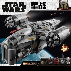 兼容乐高星球大战系列珍藏剃刀冠号大型飞船益智拼装积木玩具批发