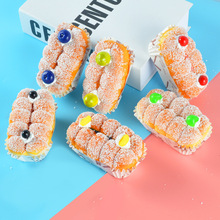 跨境爆款PU仿真食品奶油纸杯小面包婚庆道具橱窗展示仿真蛋糕模型