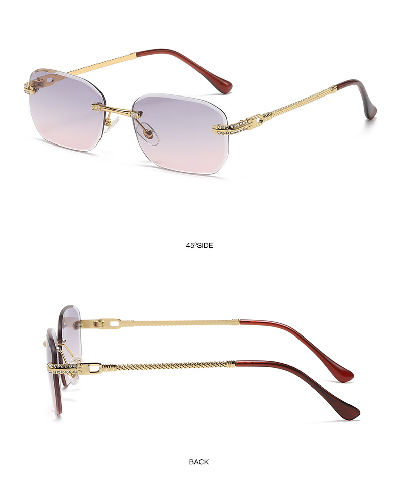 50g Weight Full Frame Glasses Structure Sunglasses Classification Ac, UV400 Protection Lens Material Square Glasses Style Travel, Fishing Occasion Solid Color Pattern All Seasons Season Women's Gender Elegant, Lady Style Elegant Lady Solid Color Ac UV400 Protection Square Full Frame Women's Sunglasses 4