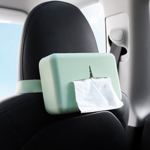 Customized Car Tissue Box, Car Creative Interior Decoration Tissue Box, Car Armrest Box, High-End Paper Tissue Box