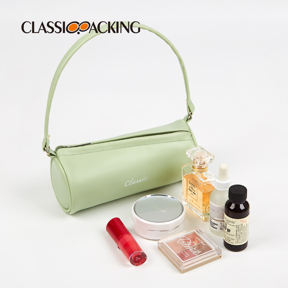 2023 nuevo bolso simple moda blanco todo fósforo suministros de belleza bolsa de almacenamiento de compras de moda bolso a juego