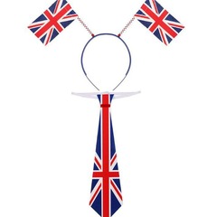 英國國旗頭箍國慶派對舞會節日助威道具發箍韓國澳大利亞瑞典頭飾