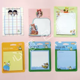 纸盒;便利贴;PET塑料片