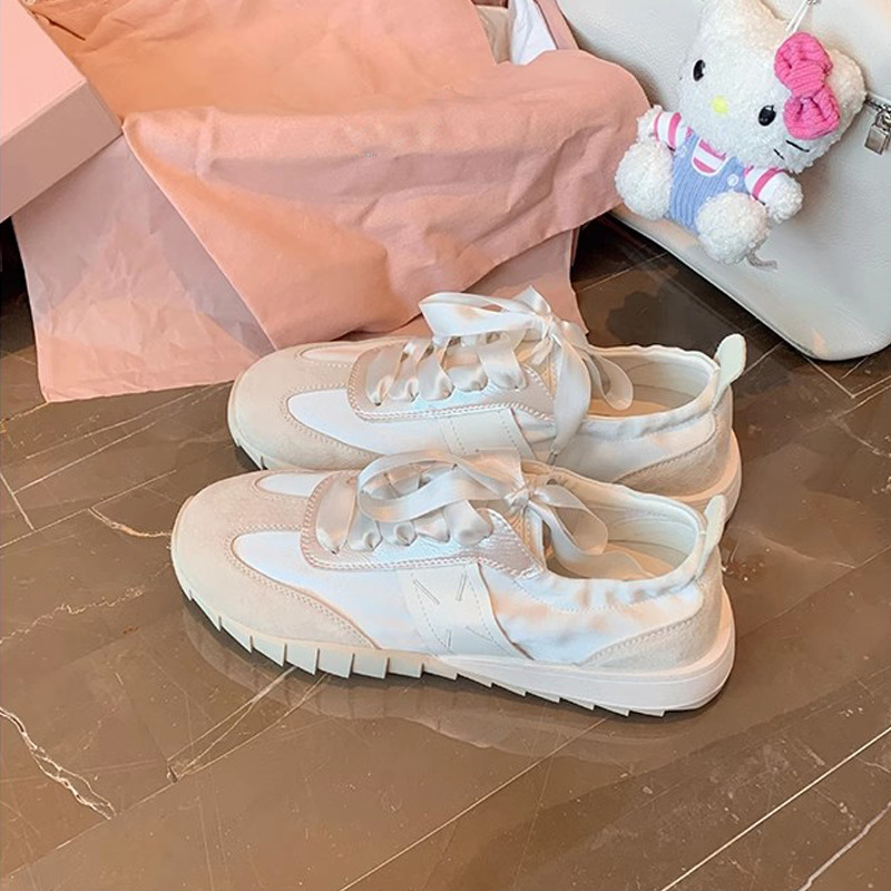 Grape Mom studiolee Ballet Estilo Suela suave Cinta de costura Todo fósforo Deportes Forrest Zapatos casuales Mujeres Verano