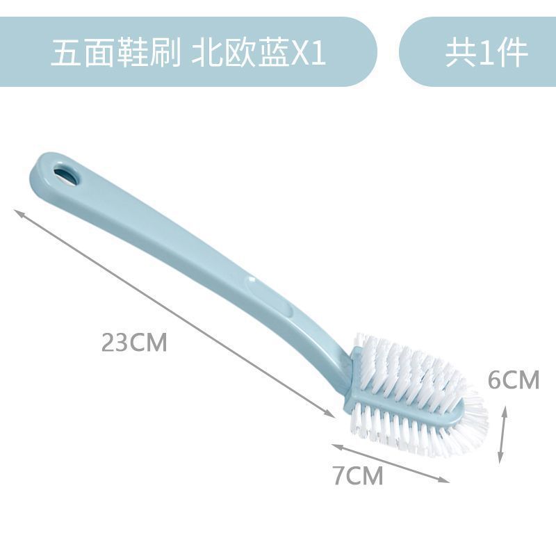 Cepillo azul de cinco lados