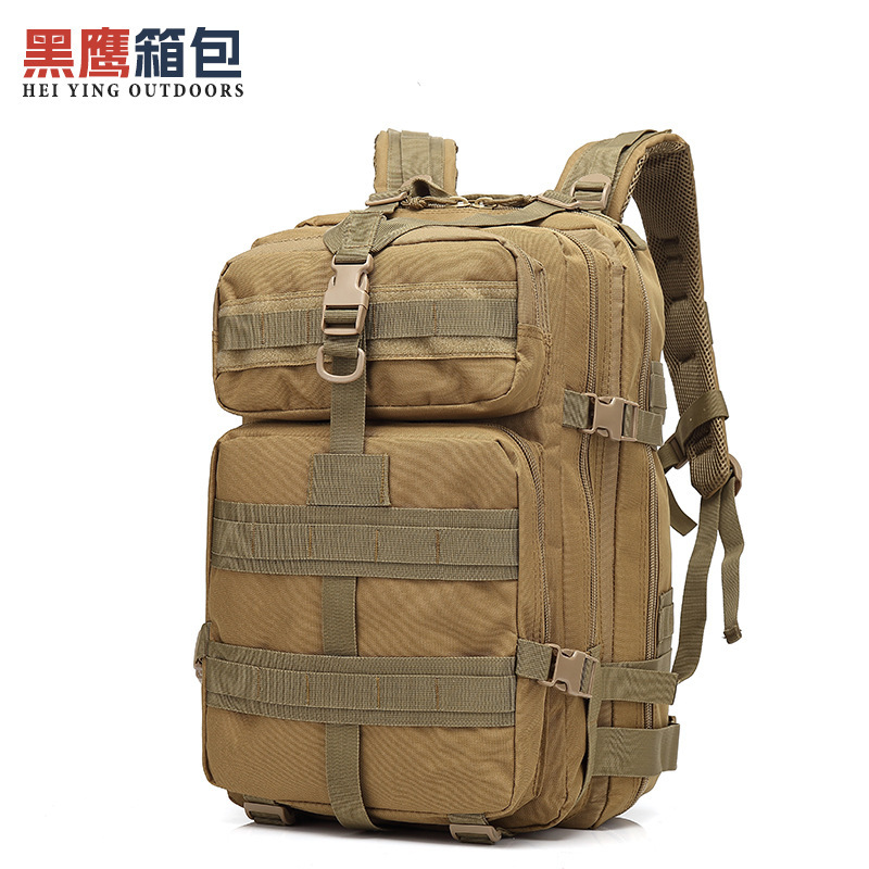 Outdoor Camping Mountaineering Backpack 3P Large Capacity Oxford Camouflage Tactical Bag Cross-Country Cycling Hiking Sports Backpack Outdoor Camping Mountaineering Backpack 3P Large Capacity Oxford Camouflage Tactical Bag Cross-Country Cycling Hiking Sports Backpack
