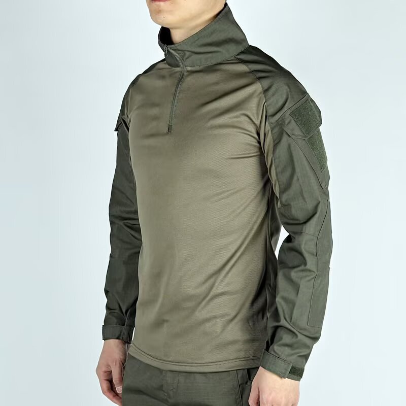 Men's 2026 Long-Sleeve Camouflage Tactical Quick-Dry Trendy Training Shirt, Fashionable Versatile Slim-Fit Top, in Stock for Cross-Border Sales Men's 2026 Long-Sleeve Camouflage Tactical Quick-Dry Trendy Training Shirt, Fashionable Versatile Slim-Fit Top, in Stock for Cross-Border Sales