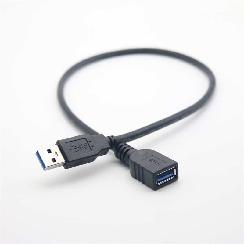 usb black 3.0 male to female extension cable full package USB3 0A male to a female data cable