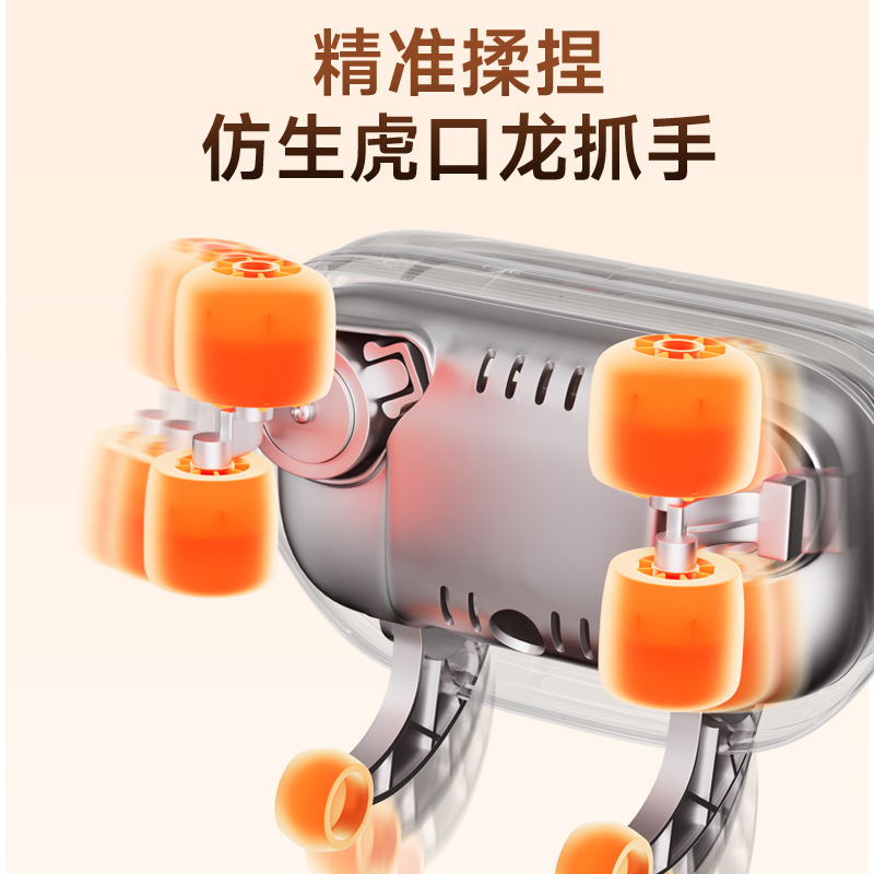 国境を越えた車の頸椎マッサージャー家庭用電気エアバッグマッサージクッションもみほぐし振動温湿布クッションマッサージャー|undefined