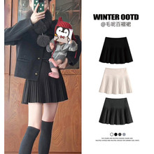 ���ɫ��Ů��ë�ذ���ȹŮ�ﶬ��2025�¿�A�ֶ�ȹ�����@�ݰ���ȹ