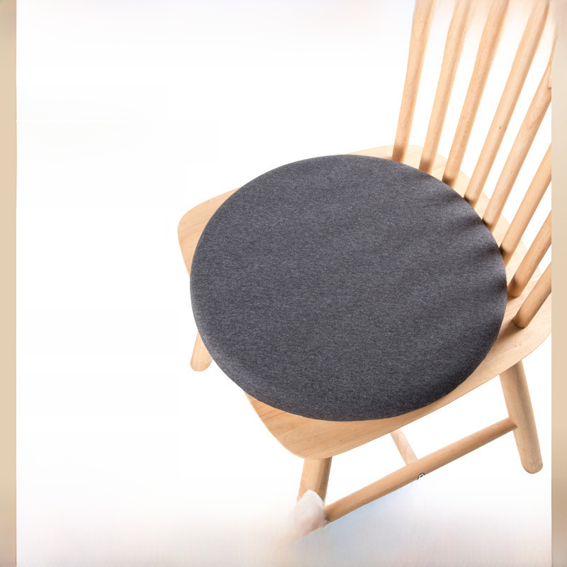 Round seat cushion memory foam slow rebound thickened chair cushion…