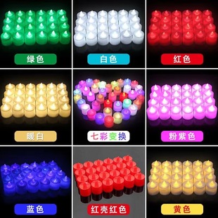 Simulation electronic Candle Candle Light home romantic night light atmosphere led candle light small white box battery candle light