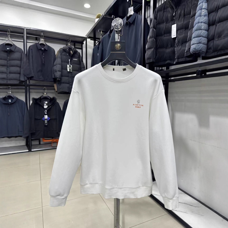 [Sea Cut] Brand Co-Branded Model! Mall Cut Label Tail Goods! Autumn and Winter Men's Cartoon Cotton Sweatshirt 3D189A