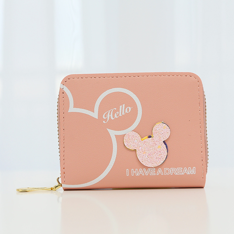 2023 nueva versión coreana multifuncional de dibujos animados larga corta billetera de mujer bolso de moda para teléfonos móviles bolso de mano mujer