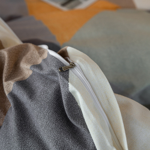 Pure cotton brushed quilt cover single product modern simple single double dormitory thickened quilt cover pure cotton quilt cover single piece wholesale