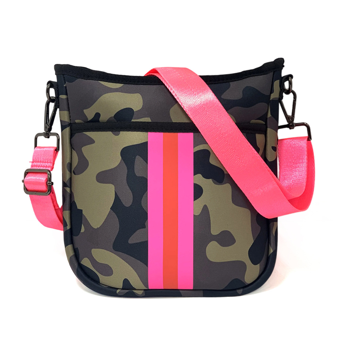 New Diving Material Crossbody Bag Waist Bag Sports Running Outdoor Leisure Large Capacity Shoulder Diving Material Women's Satchel