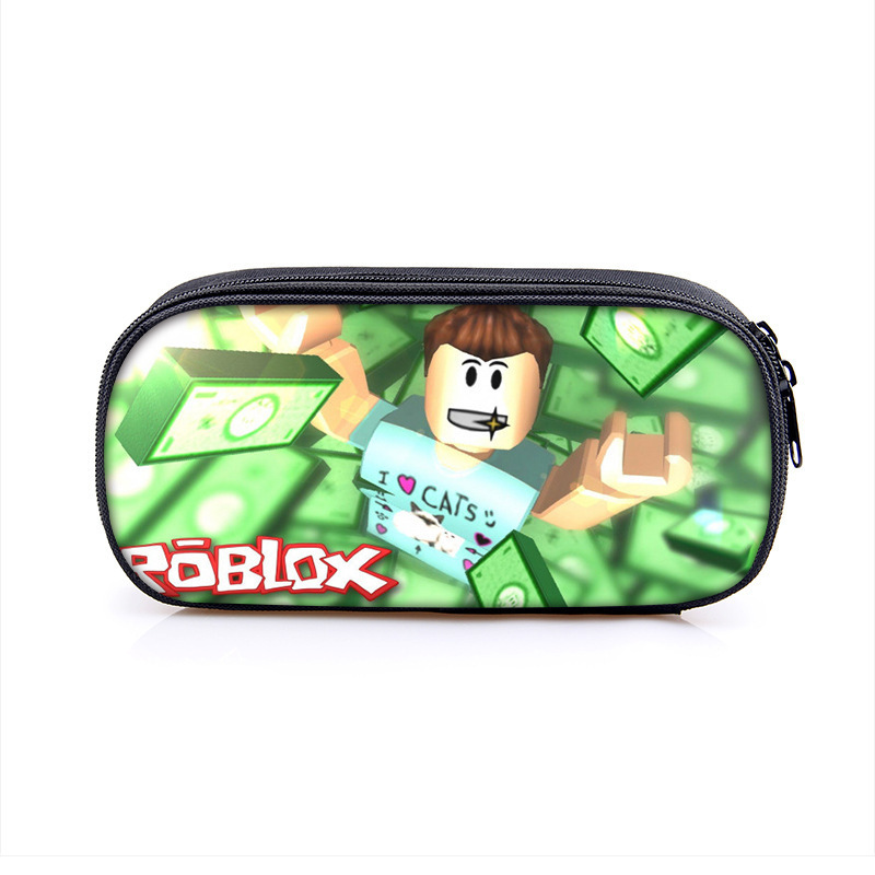 新しい roblox 単層鉛筆バッグ Roblox ポリエステル垂直正方形文具バッグ韓国語版子供の鉛筆バッグ|undefined
