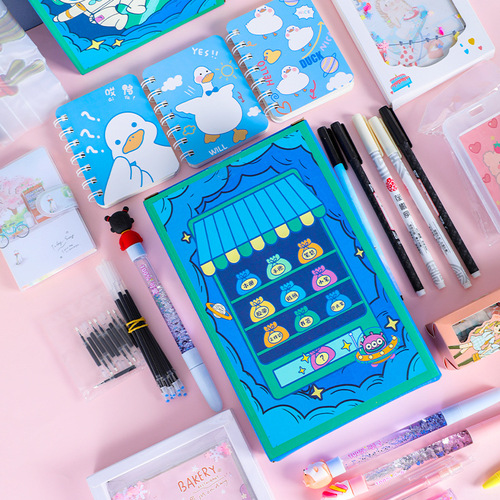 Creative and cute stationery blind box 32 pieces school supplies gift box set children kindergarten gifts primary school students prizes