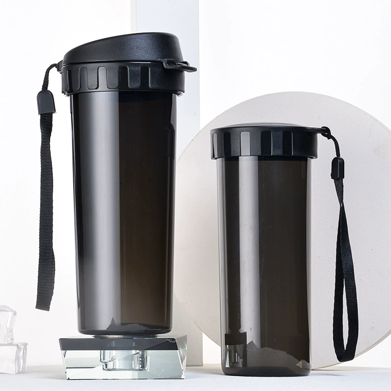 Летняя чашка с водой с высоким значением студенческая чашка прозрачная термостойкая пластиковая чашка портативная подарочная чашка оптом