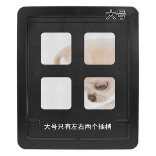 New pet screen window door frame cat door Teddy side animal husbandry door opening anti-mosquito free access can be closed