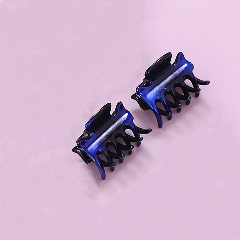 Pequeño clip para el punto de acupuntura del oído flequillos negros clip horquilla clip de tamaño pequeño Corea del Sur accesorios de cabeza de horquilla clip pequeño