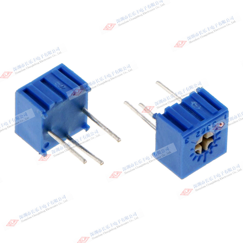 直插可调电位器3362-P105精密微调电阻3362P-1M