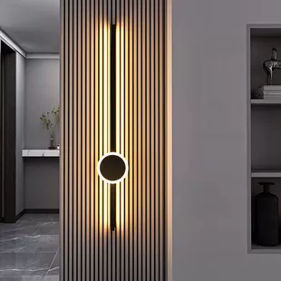 Длинный настенный LED-светильник минимализм для дома