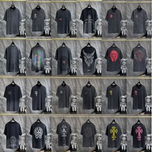 正确版 Chrome Hearts 高品质美式克罗伈热感变色洗水做旧短袖男T