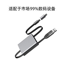 单向单拉100W充电线PD快充手机平板电脑快充线伸缩数据线定制礼品