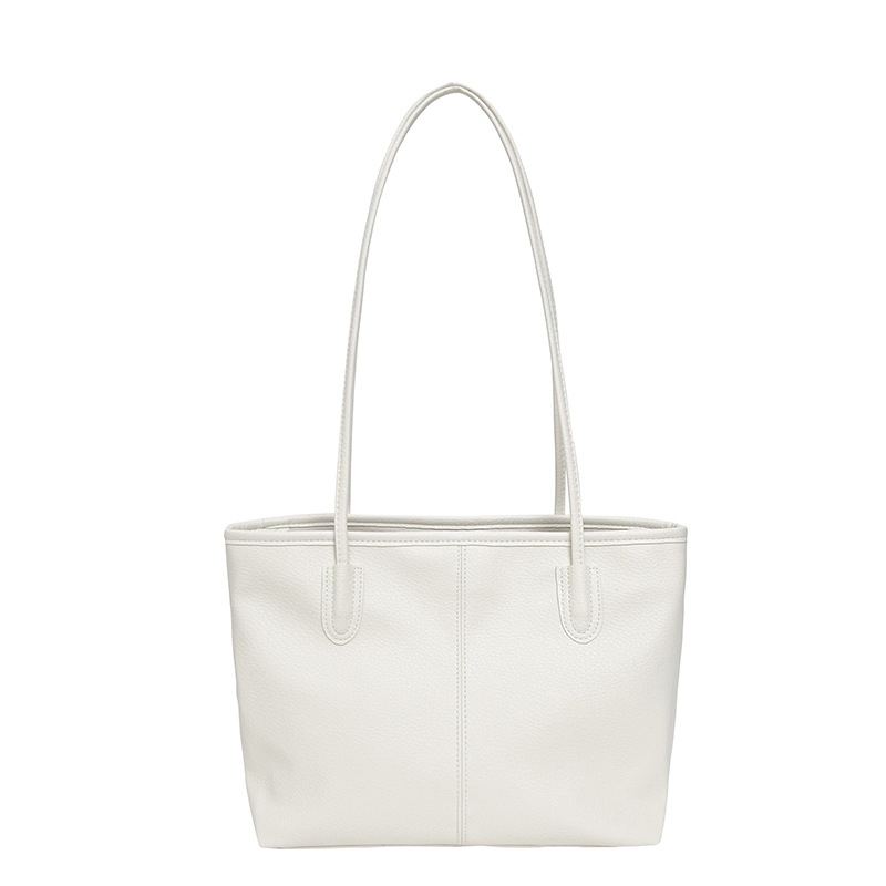2026 nueva bolsa de gran capacidad de moda de mujer alta textura bolsa de hombro de viaje simple bolsa de mano universal image 8