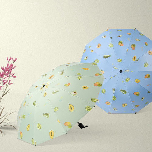 Wholesale Large Umbrellas with Logo Printing for Advertising, Suitable for Both Men and Women, Custom Printed Word Gifts, Foldable Rain and Sun Umbrella