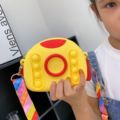 2022年灭鼠先锋新款儿童减压益智玩具包卡通硅胶零钱包儿童手机包