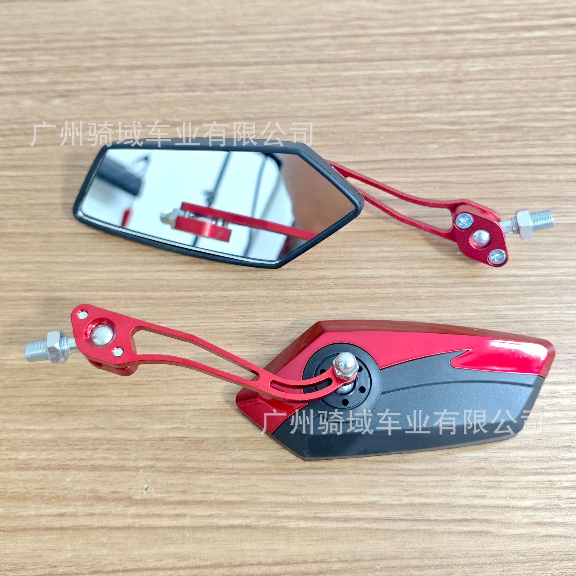Motorcycle and Electric Vehicle Modified Universal Rearview Mirrors, Cross-Border Hot-Selling Products, Reverse Mirrors, Ghost Fire Rearview Mirrors