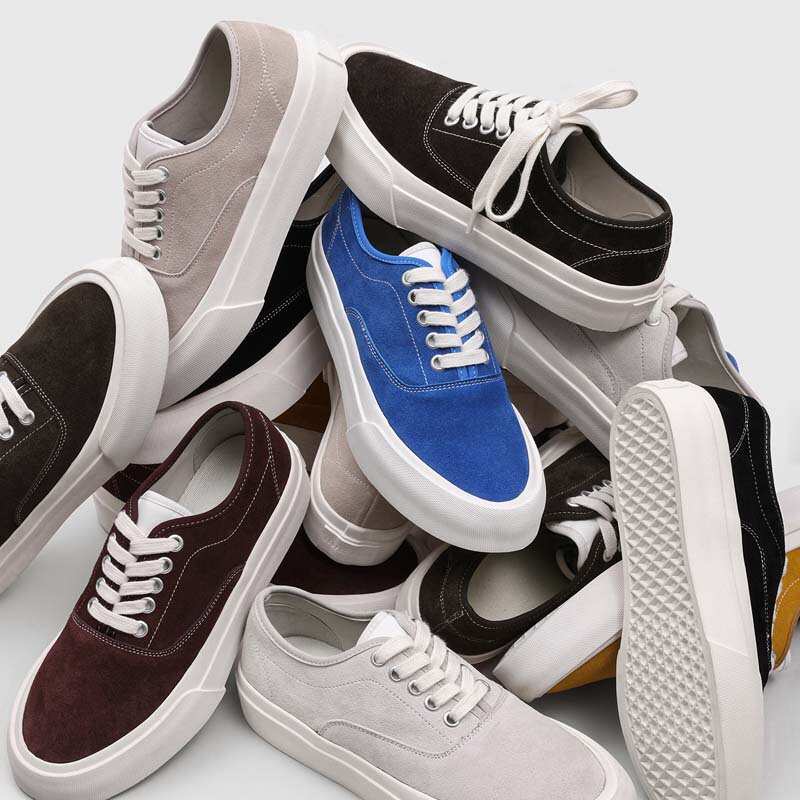 Men's Lace-Up Chunky Casual Sneakers Retro Low-Top Elevated Style Men's Lace-Up Chunky Casual Sneakers Retro Low-Top Elevated Style