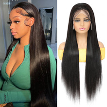 13x4lace frontal前蕾丝真人发假发头套直发human hair Wig真人发