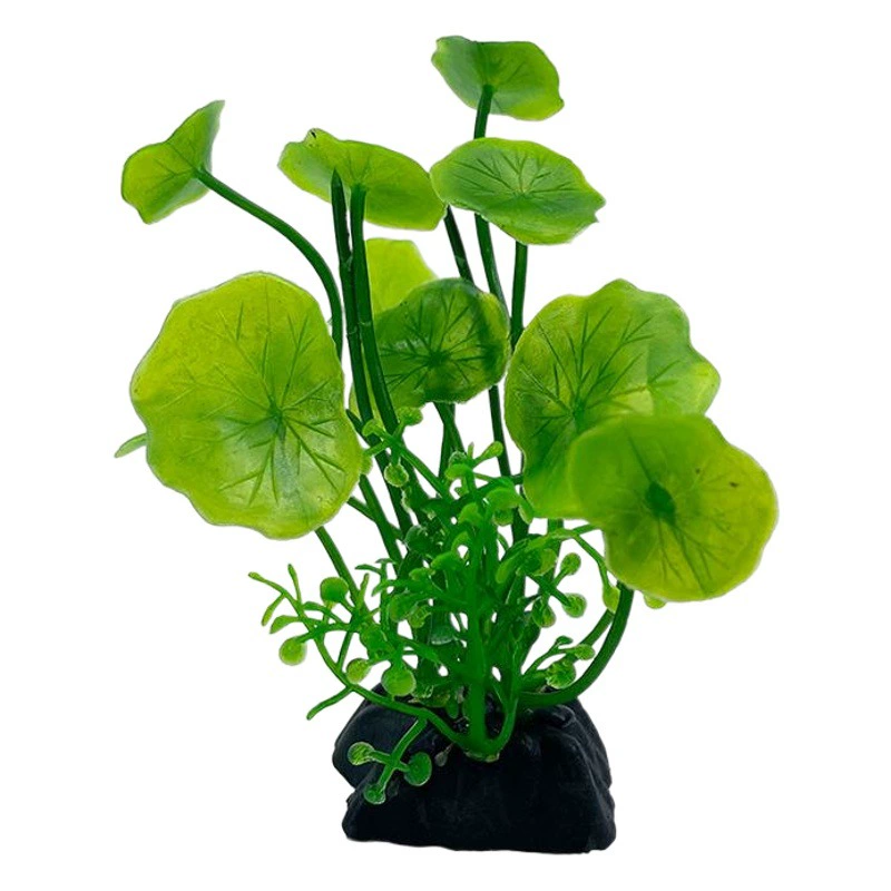 Украшение для аквариума Пластиковая водяная трава Аквариум Ландшафтный дизайн Настоящее растение Мясистый микро-ландшафт Украшение Поддельный цветок Маленькие украшения из водяной травы